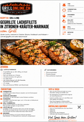 GRILLONLINE_Rezept_03_Lachsfilets_Zitronen_Kraeuter_Marinade_A4